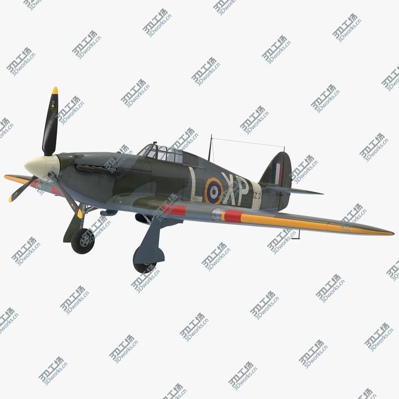 images/goods_img/202105071/Hawker Hurricane WWII Fighter/1.jpg